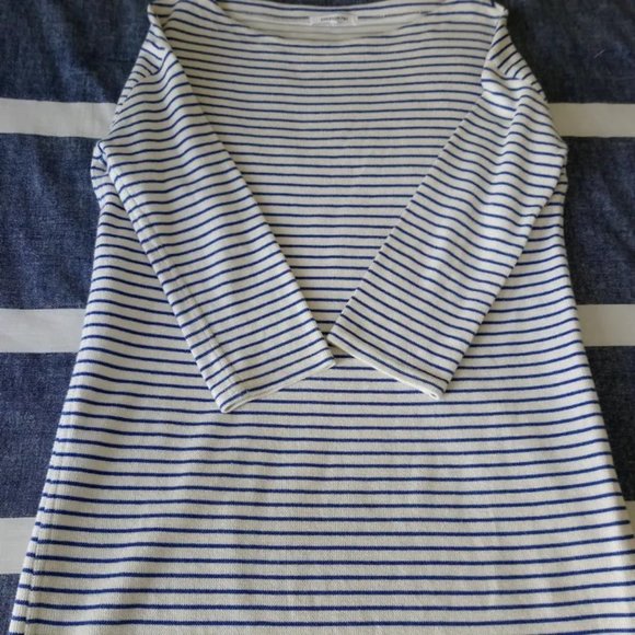 EMERSON FRY SAILOR DRESS - FRENCH BLUE STRIPE - Picture 2 of 3